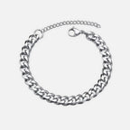 Noviqlo | Stainless Steel Cuban Link Bracelet
