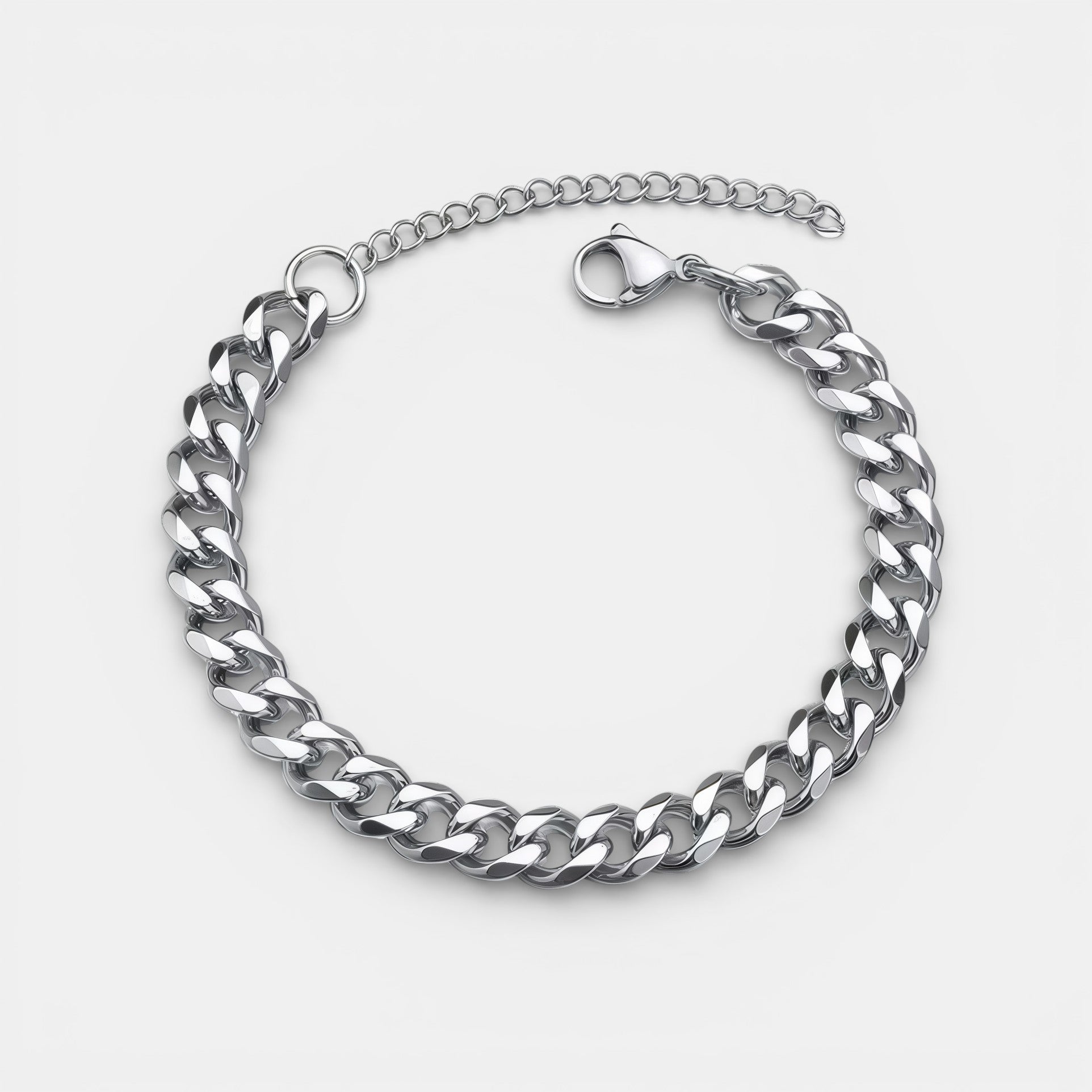 Noviqlo | Stainless Steel Cuban Link Bracelet