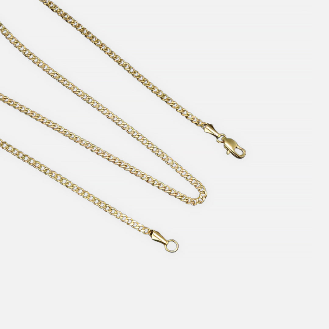 Noviqlo | Stainless Steel Cuban Link Chain Necklace