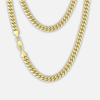 Noviqlo | Stainless Steel Miami Cuban Chain Necklace