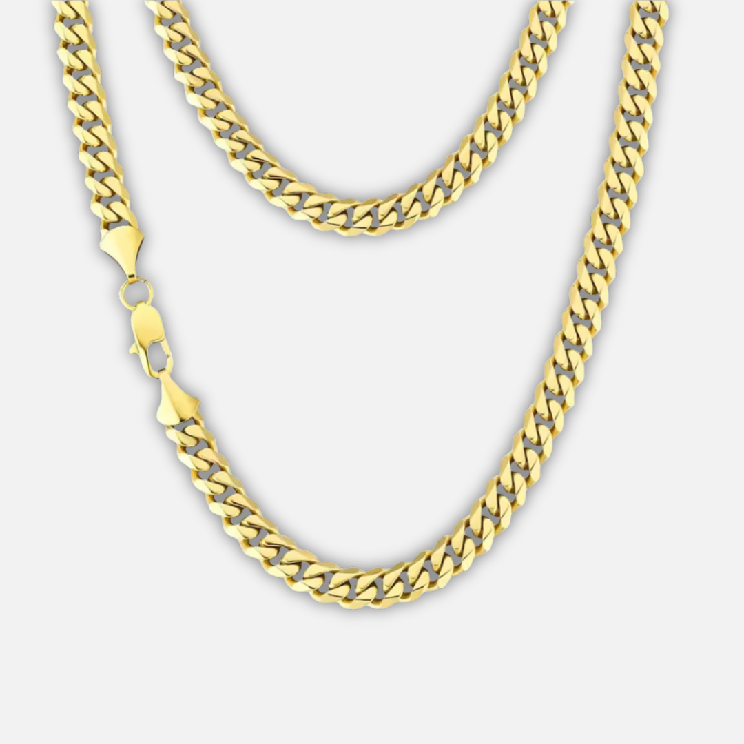 Noviqlo | Stainless Steel Miami Cuban Chain Necklace
