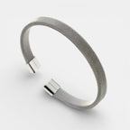 Noviqlo | Stainless Steel Cable Open Bracelet