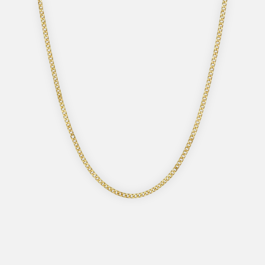 Noviqlo | Stainless Steel Cuban Link Chain Necklace