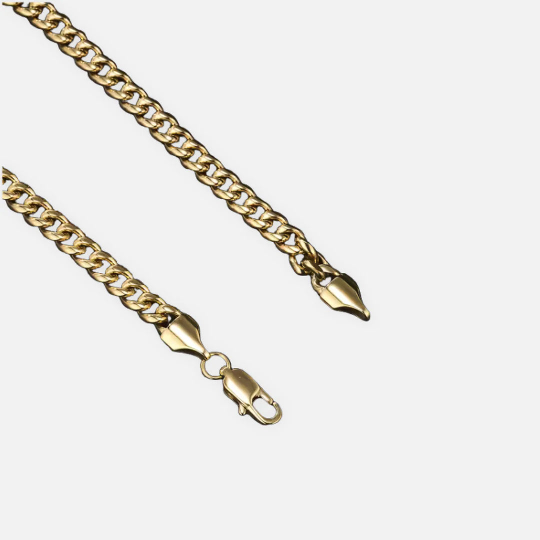 Noviqlo | Stainless Steel Cuban Link Bracelet