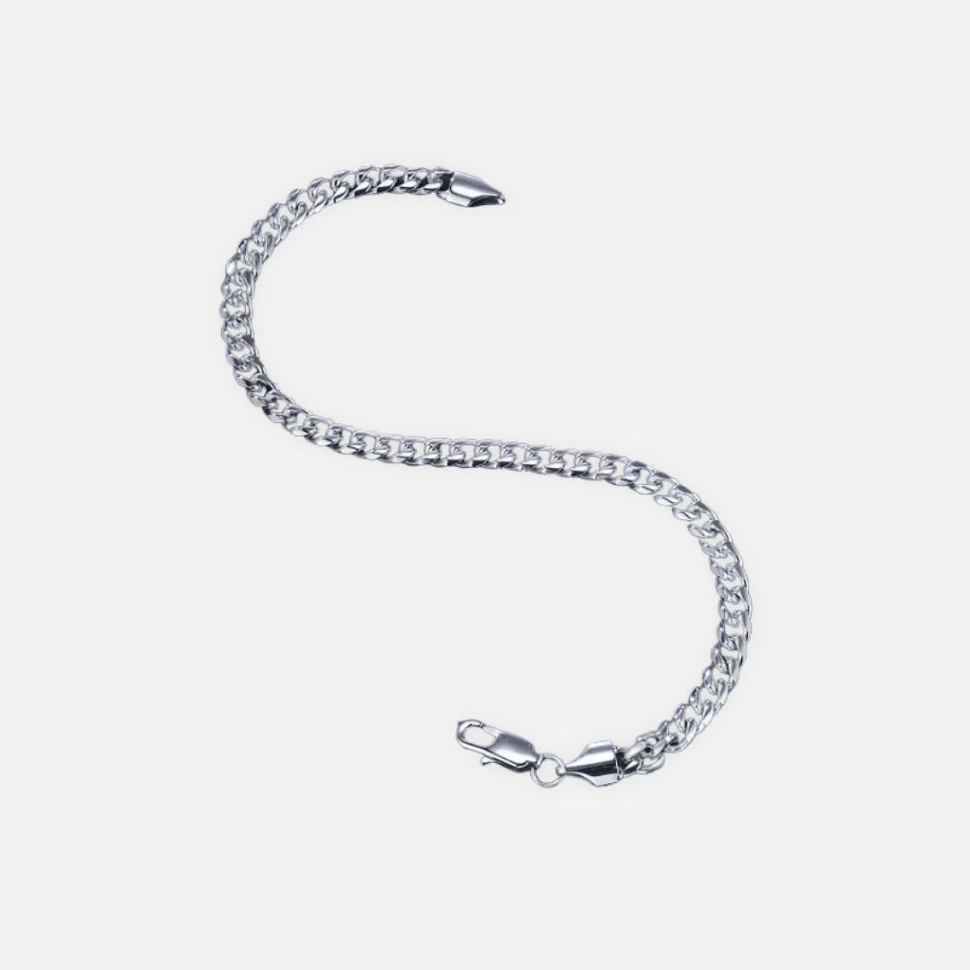 Noviqlo | Stainless Steel Cuban Link Bracelet