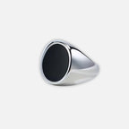 Noviqlo | Stainless Steel Oval Signet Ring