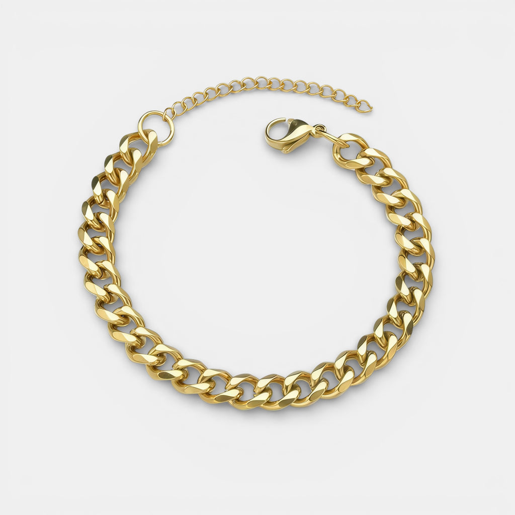 Noviqlo | Stainless Steel Cuban Link Bracelet