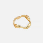Noviqlo | Wave Open Ring