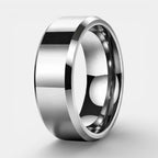 Noviqlo | High Polished Stainless Steel Ring 8mm