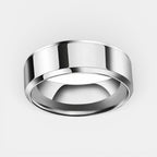 Noviqlo | High Polished Stainless Steel Ring 8mm