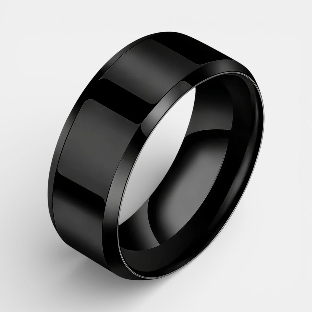 Noviqlo | High Polished Stainless Steel Ring 8mm