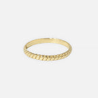 Noviqlo | Minimalist Wave Band Ring