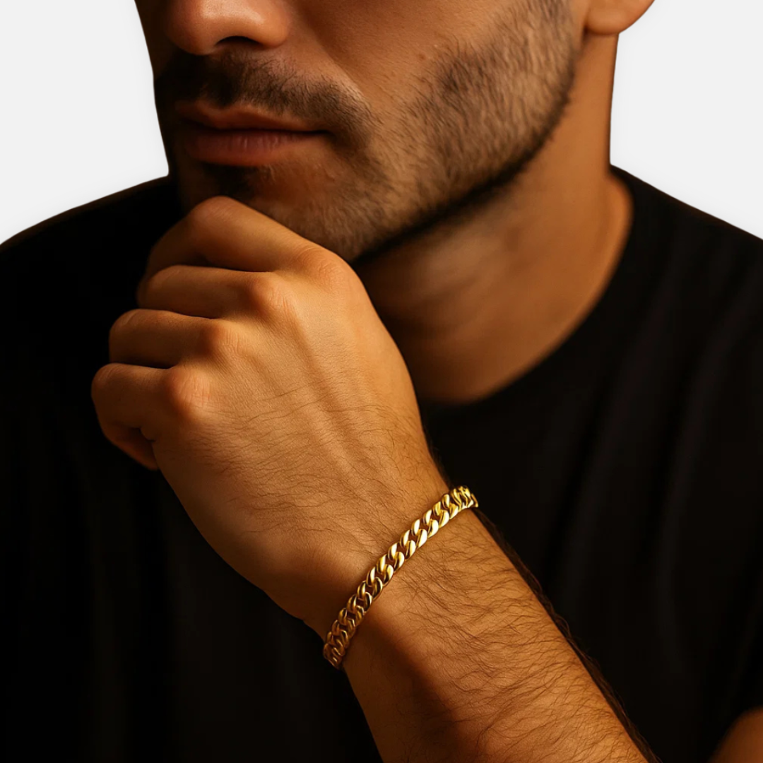 Noviqlo | Stainless Steel Cuban Bracelet