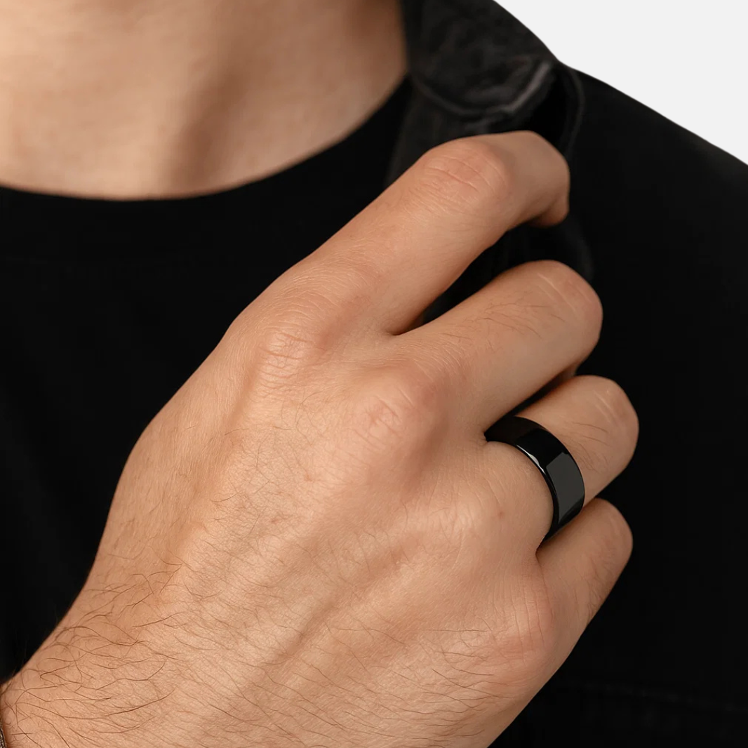 Noviqlo | Premium Titanium Steel Dome Ring